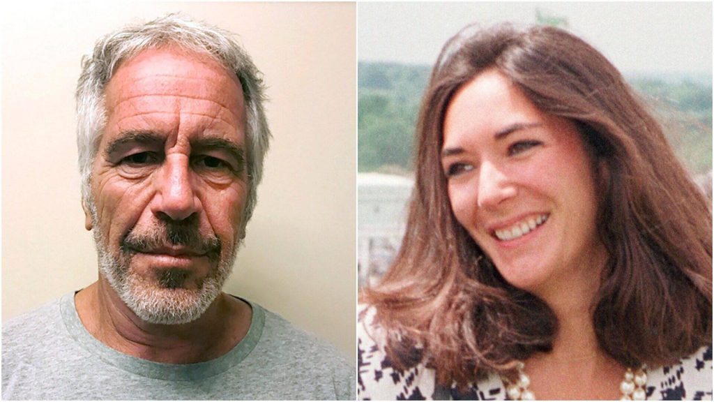 Ghislaine Maxwell und Jeffrey Epstein