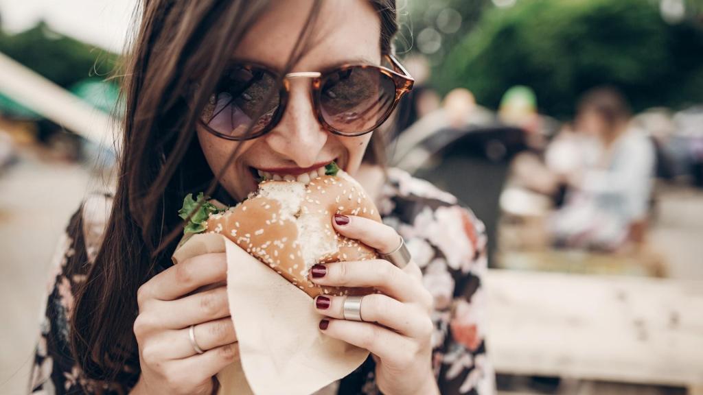 Frau Essen Burger