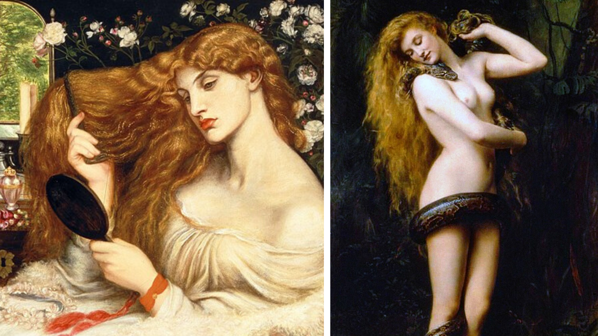 Lilith erste Frau Adams Collier Rosetti