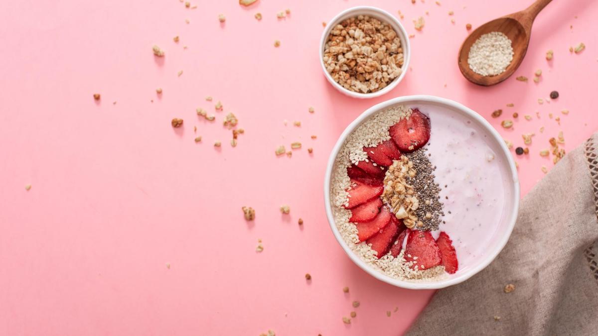 frühstücksbowl breakfast bowl trends food lecker rosa