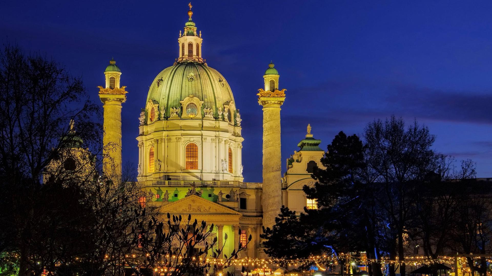 Wien Karlsplatz Weihnachtsmarkt