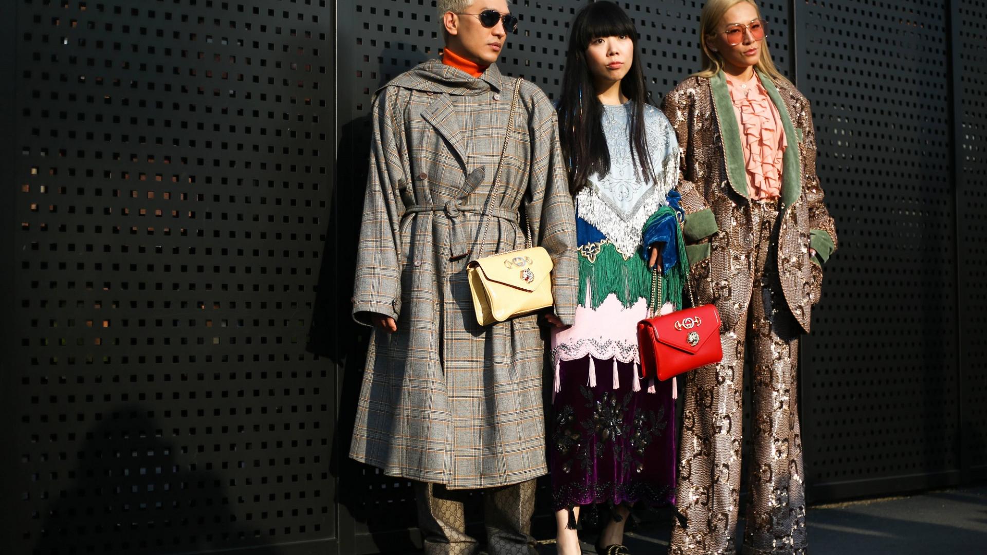 Gucci taschen gen z Milan fashion week