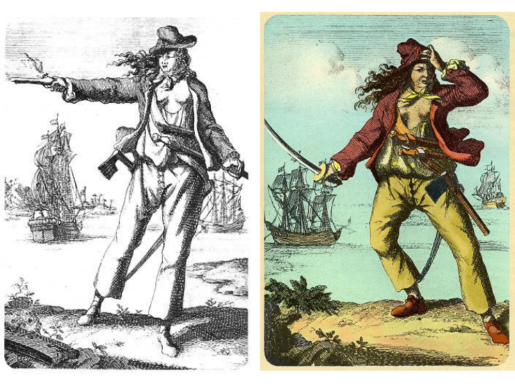 Mary Read Anne Bonny berühmte Piratin