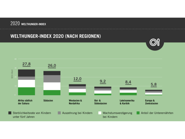 Welthungerhilfe-Index Statistik