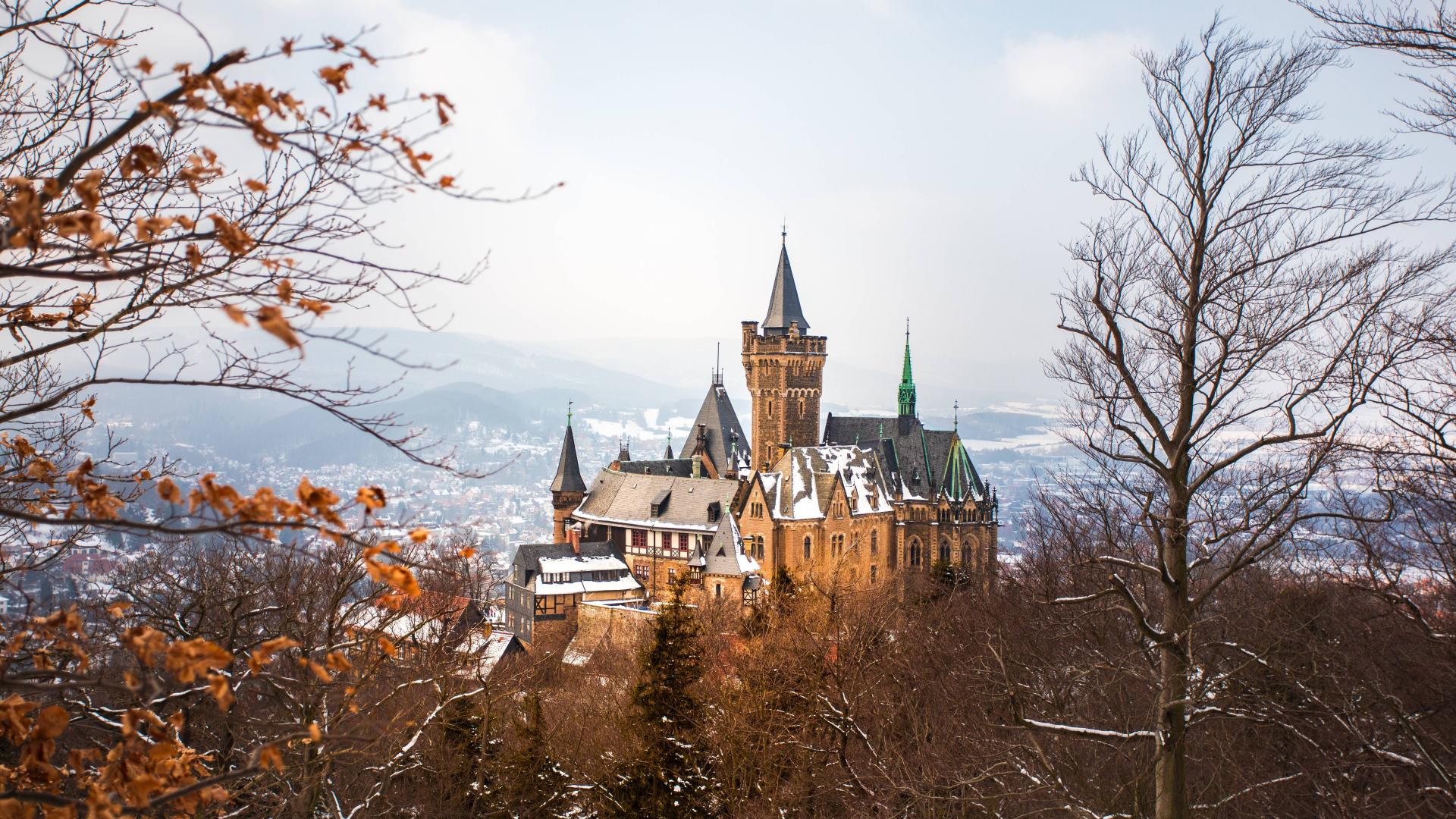 Wernigerode harz winter schloss