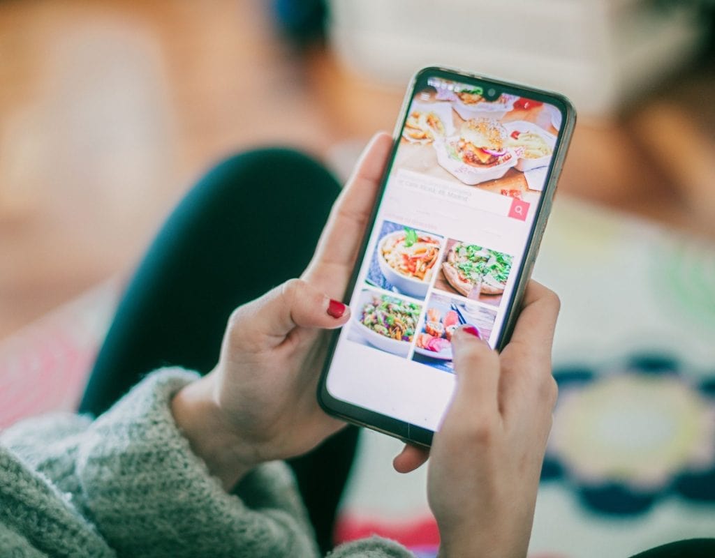 food app handy essen