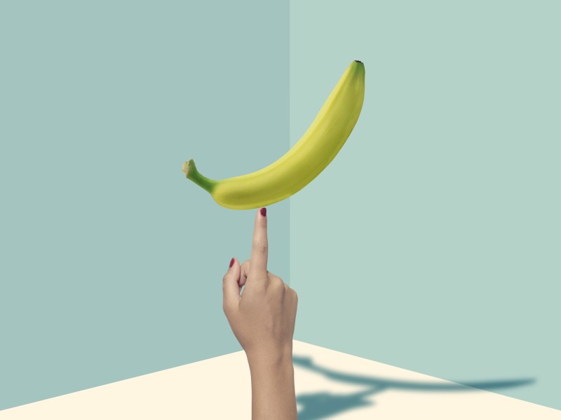 banane hand finger