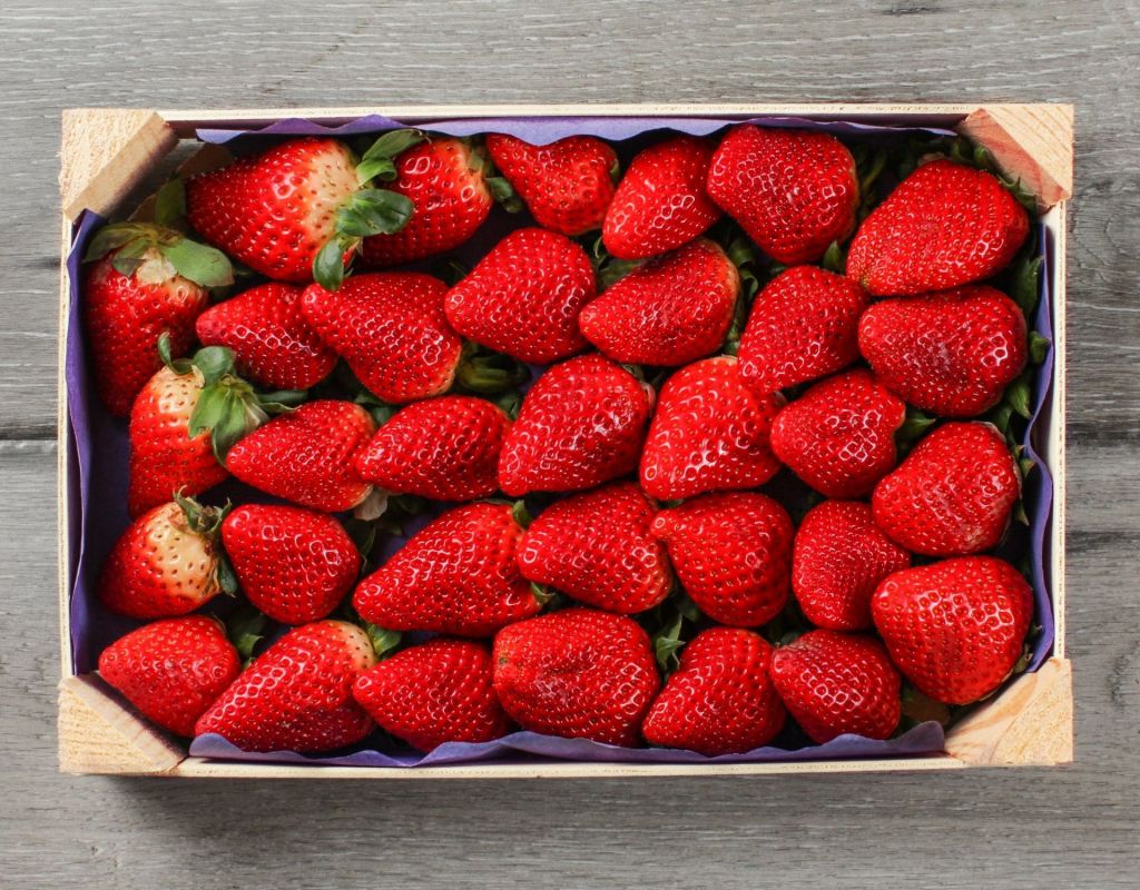 erbeeren aus dem Supermarkt