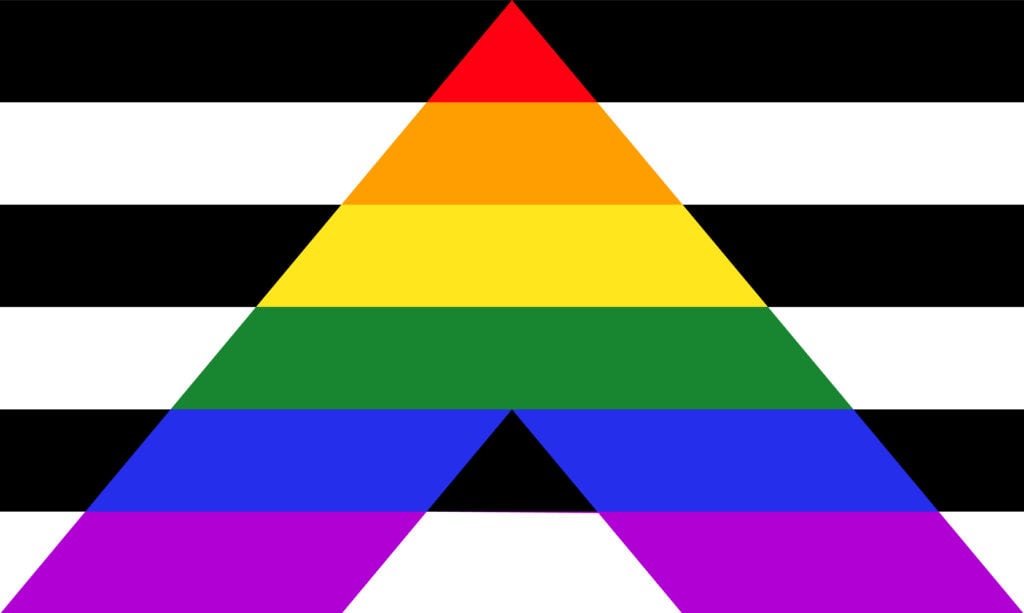 Straight Ally Flag