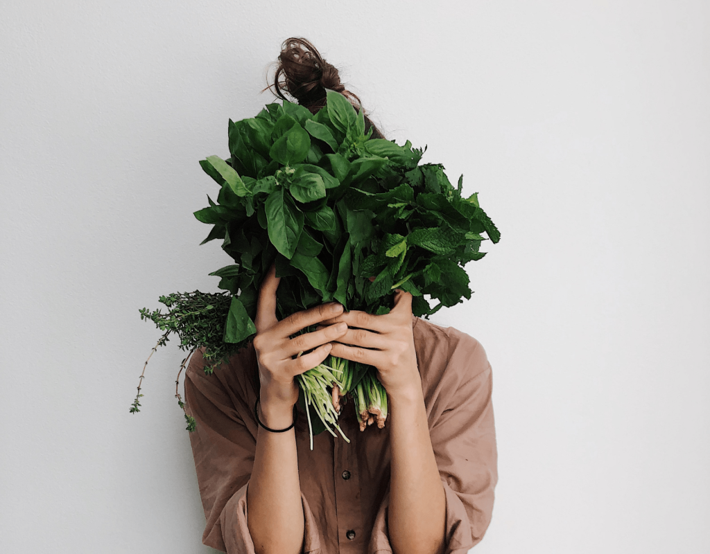 Frau Salat verstecken