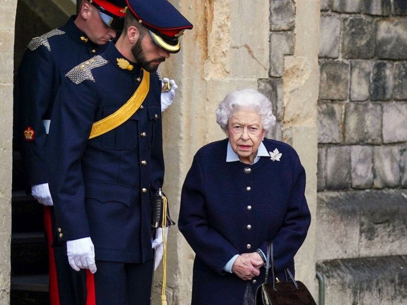 Die Queen bei einem Auftritt in Windsor.. © imago/i Images