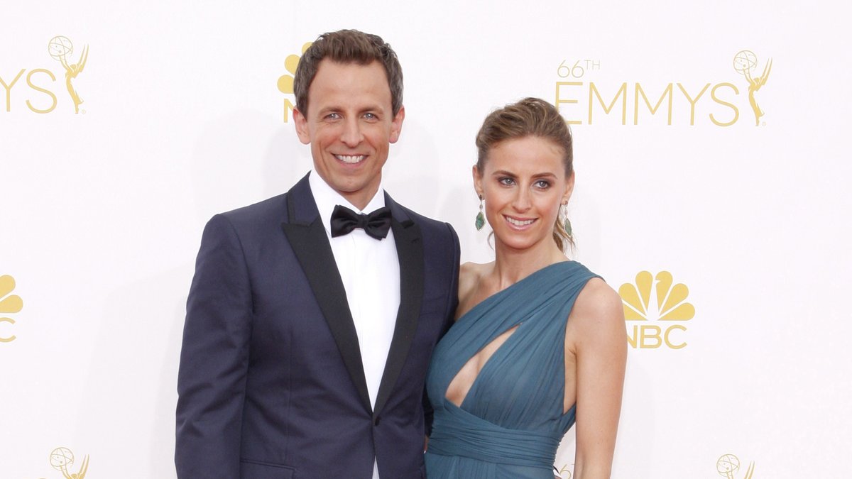 Seth Meyers und seine Ehefrau Alexi sind wieder Eltern geworden.. © Tinseltown/Shutterstock.com