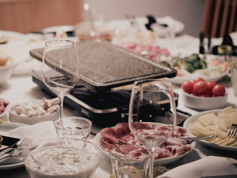 Raclette an Weihnachten