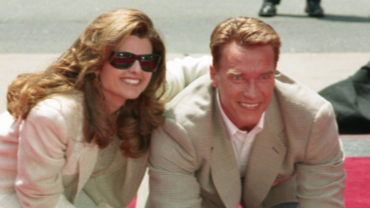 Maria Shriver und Arnold Schwarzenegger in glücklichen Zeiten.. © imago images/Kyodo News