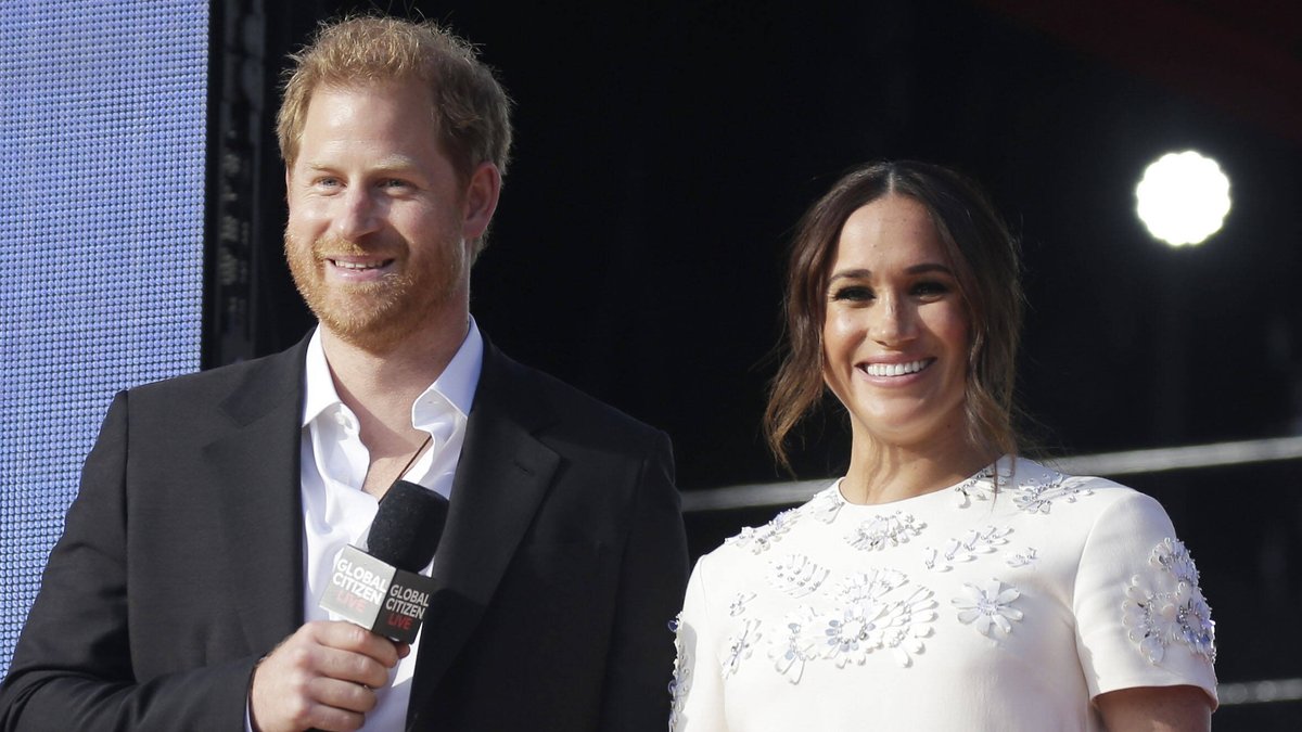 Prinz Harry und Herzogin Meghan bei einem gemeinsamen Auftritt.. © imago images/UPI Photo