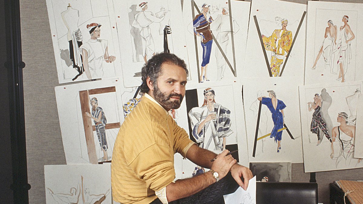 Der italienische Designer Gianni Versace wäre am 2. Dezember 75 Jahre alt geworden.. © Angelo Deligio/Mondadori via Getty Images