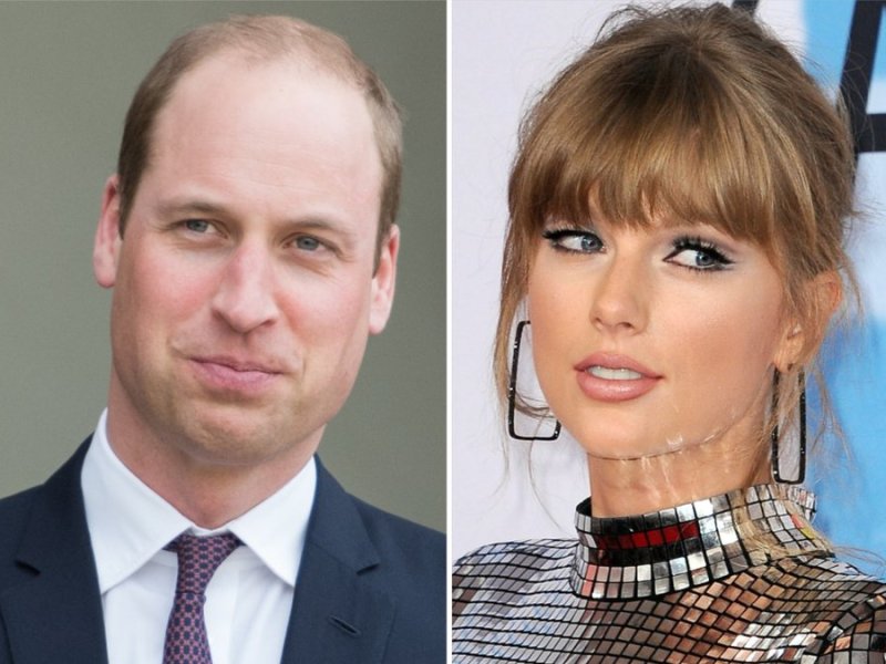 Prinz William konnte zu einer Aufforderung von Taylor Swift nicht Nein sagen.. © 2017 Frederic Legrand - COMEO/Shutterstock.com / 2018 Tinseltown/Shutterstock.com