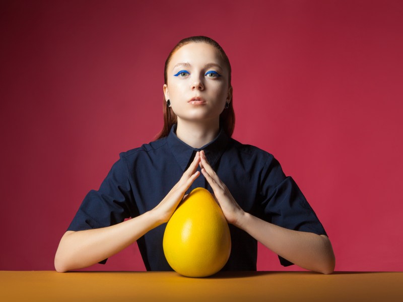 pomelo gesund frau frucht