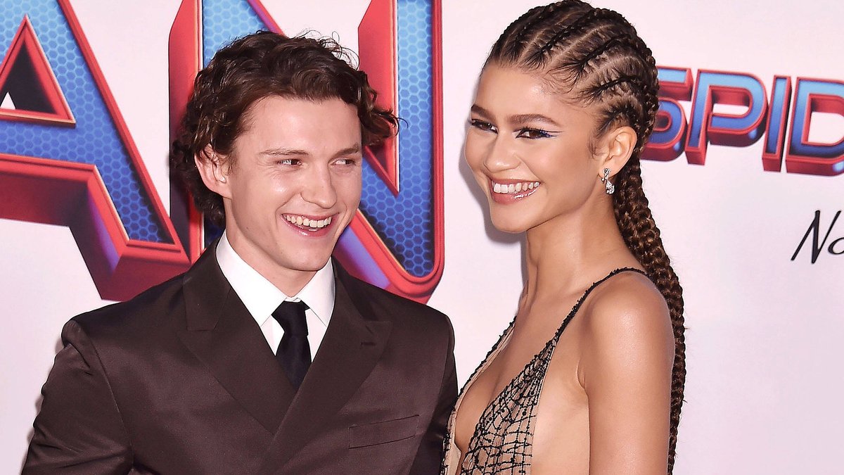 Tom Holland und Zendaya bei einem Auftritt in Los Angeles.. © imago/APress