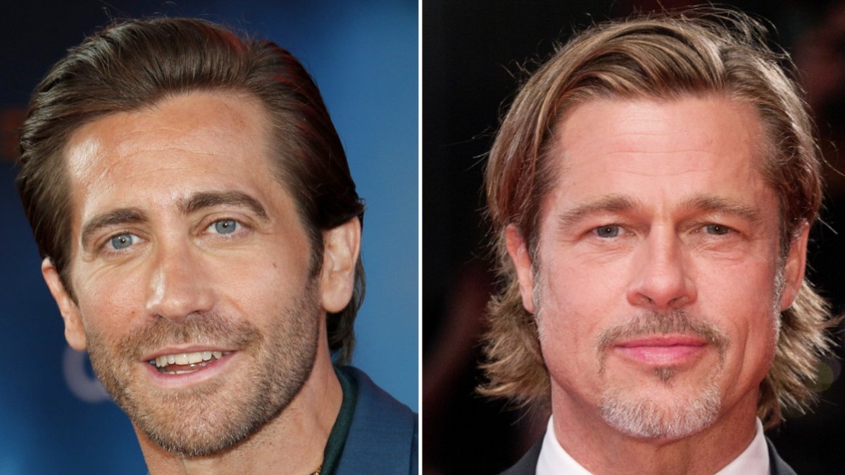 Jake Gyllenhaal blamierte sich beim ersten Treffen mit Brad Pitt.. © Tinseltown/Shutterstock.com / Andrea Raffin/Shutterstock.com