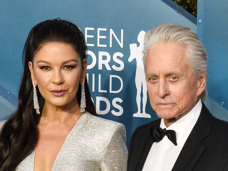 Stehen seit Jahrzehnten im Rampenlicht: Catherine Zeta-Jones und ihr Ehemann Michael Douglas.. © imago/UPI Photo