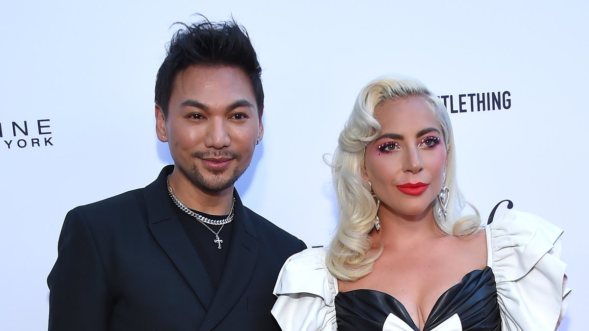 Lady Gaga und Frederic Aspiras auf einem Event im Jahr 2019.. © DFree/Shutterstock.com