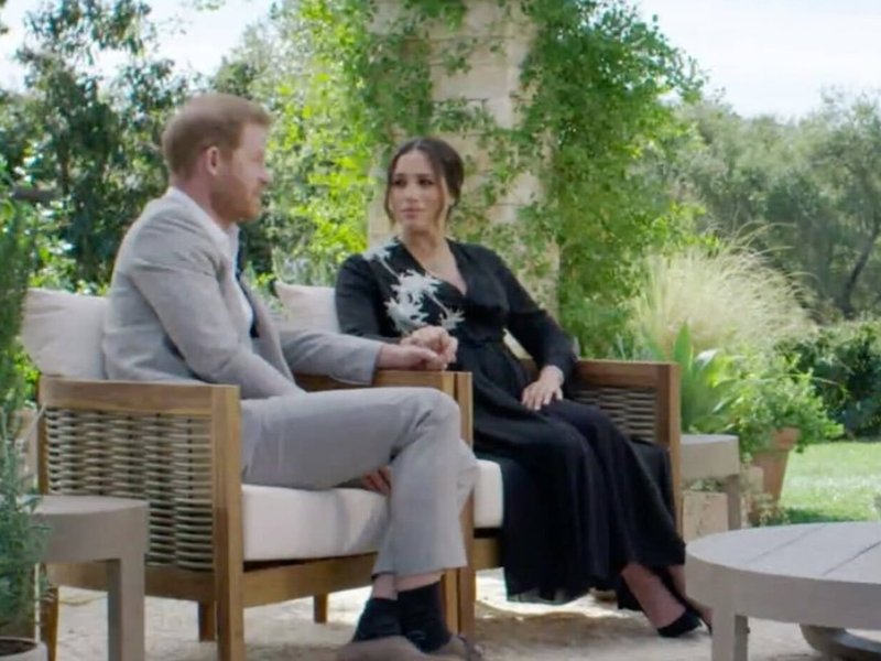 Prinz Harry und Herzogin Meghan vor rund einem Jahr beim Oprah-Interview.. © imago images/ZUMA Wire