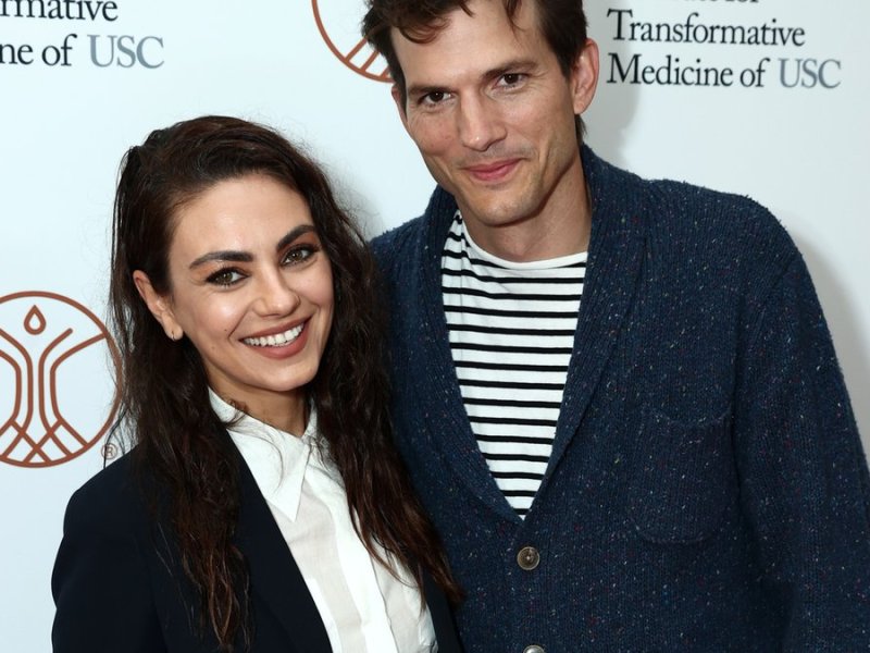 Mila Kunis und Ashton Kutcher sind 2015 ein Ehepaar.. © Matt Winkelmeyer/Getty Images