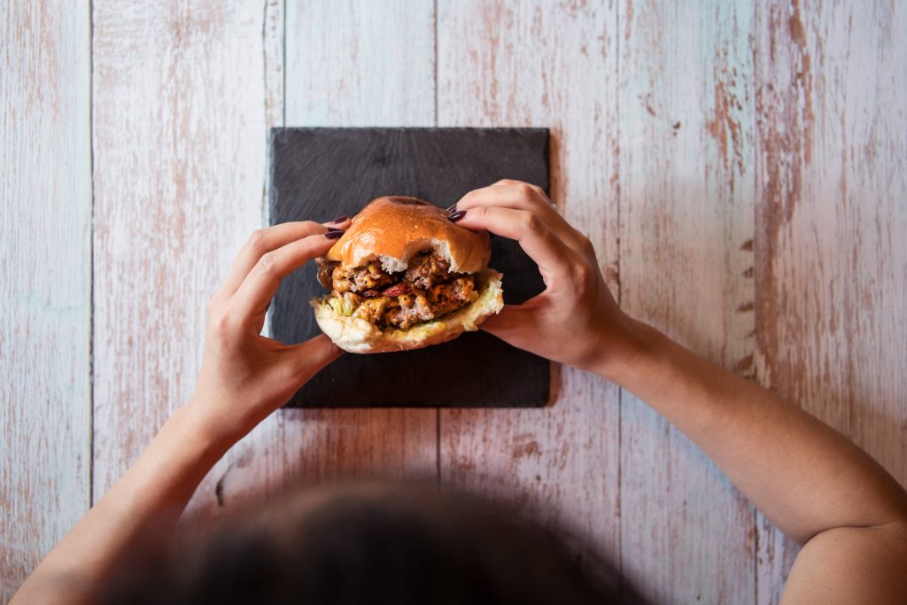 Gesättigte Fettsäuren Fastfood Burger