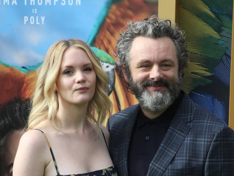 Michael Sheen und Anna Lundberg erwarten den zweiten Besuch vom Klapperstorch.. © imago/ZUMA Press