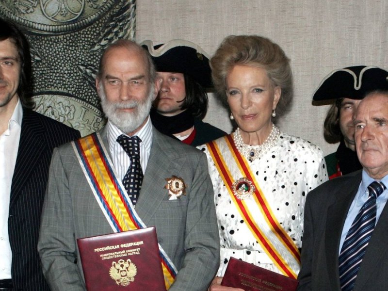 Prinz Michael von Kent und seine Ehefrau