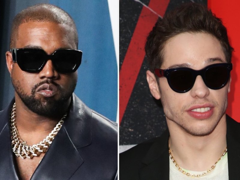 Kanye West begräbt Pete Davidson in seinem neuen "Easy"-Musikvideo.. © Faye Sadou/AdMedia/ImageCollect / Xavier Collin/Image Press Agency/ImageCollect