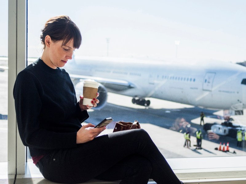 Kaffee Flugzeug