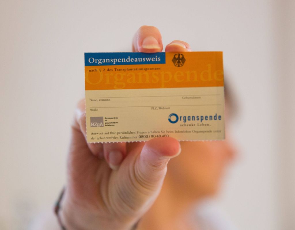 Organspendeausweis