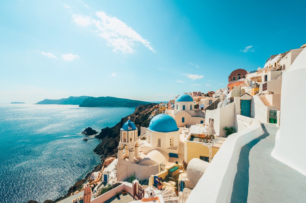 Santorin Urlaub Insel