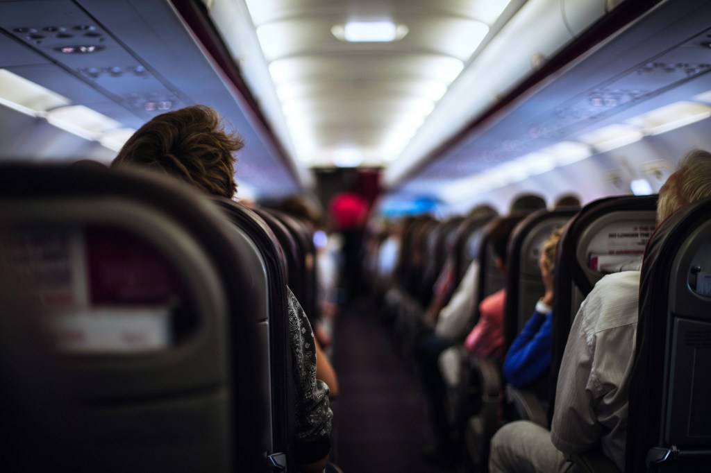 Flugzeugtoilette