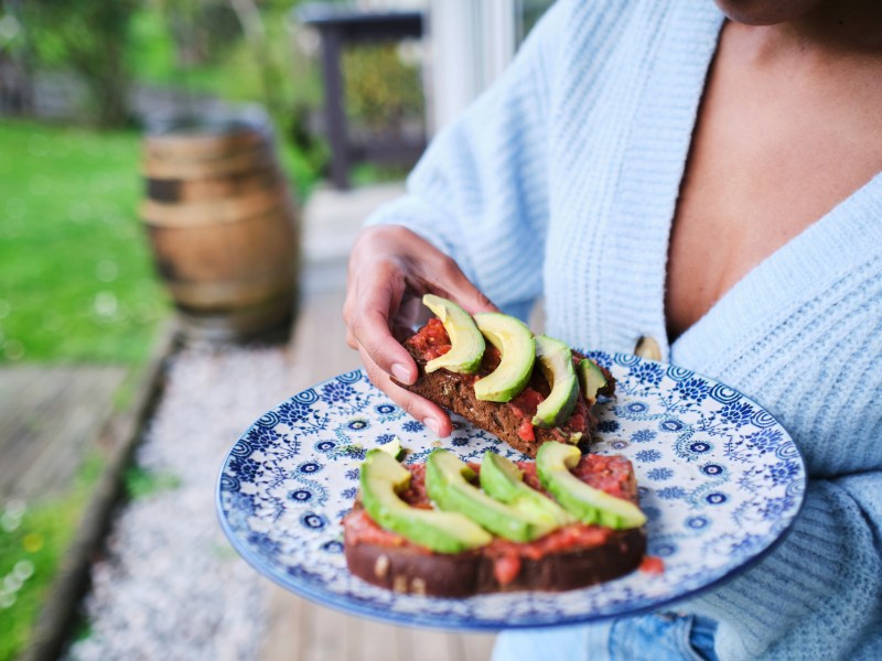 Brot Avocado Tomate