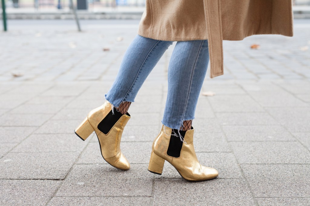 Metallic Boots