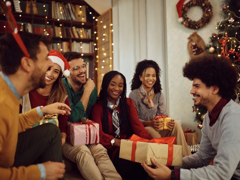 Freunde Weihnachten Geschenke