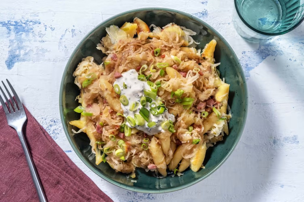 HelloFresh Schupfnudel-Pfanne mit Bacon