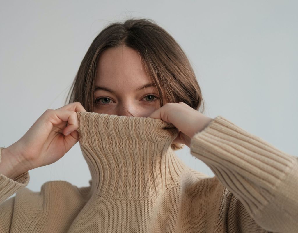 Frau Pullover