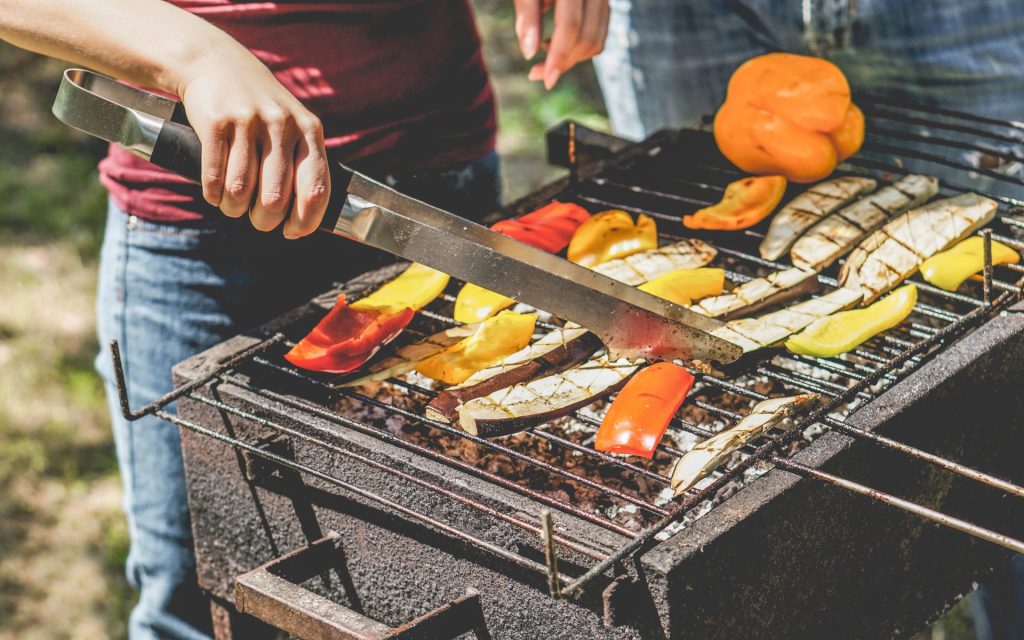 Gemüse auf dem Grill