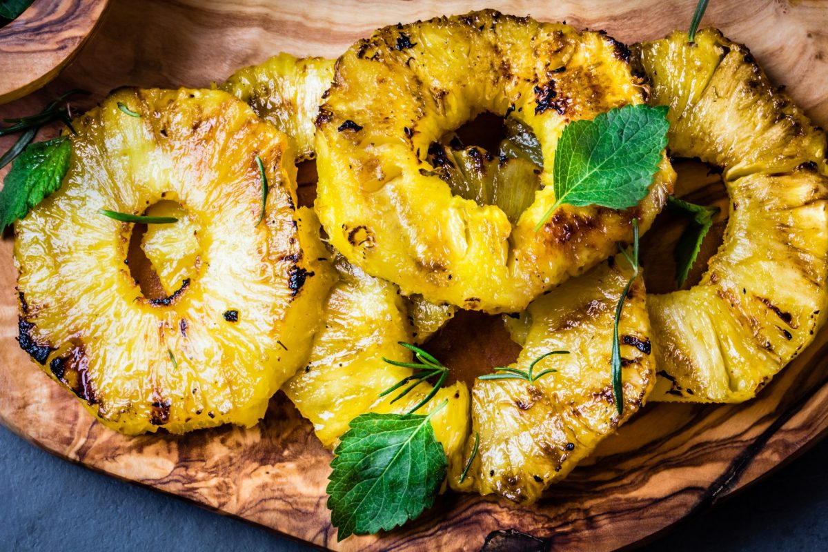 Ananas grillen