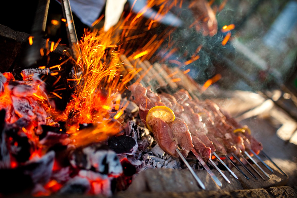 Fleisch grillen