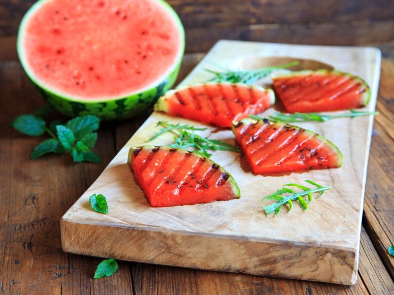 Gegrillte Wassermelone