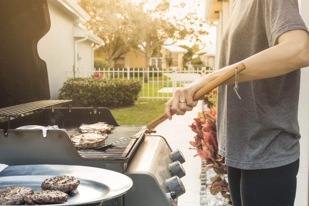 Steak grillen Gasgrill