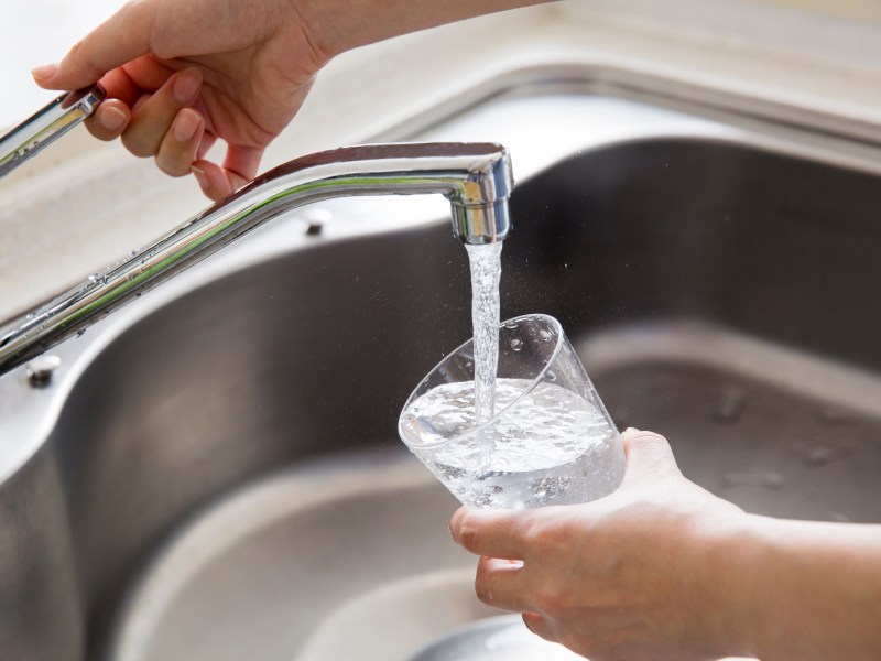 Lecker! Frisches Wasser aus dem Hahn. Oder doch nicht? Aktuell warnt das Umweltbundesamt vor dem Konsum von warmem Leitungswasser.