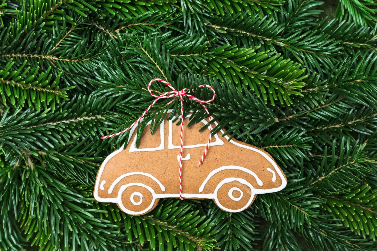 Weihnachtsbaumschmuck Lebkuchen Auto