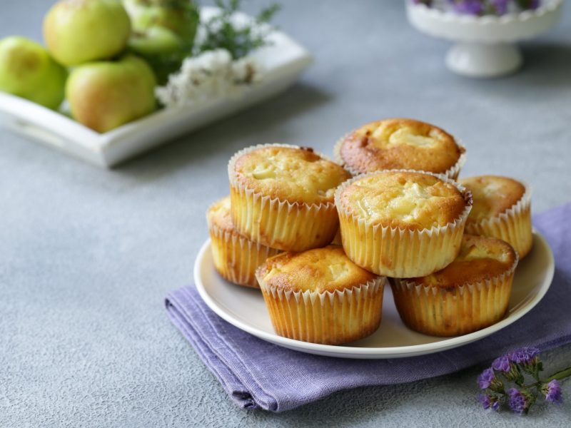 vegane Apfelmuffins