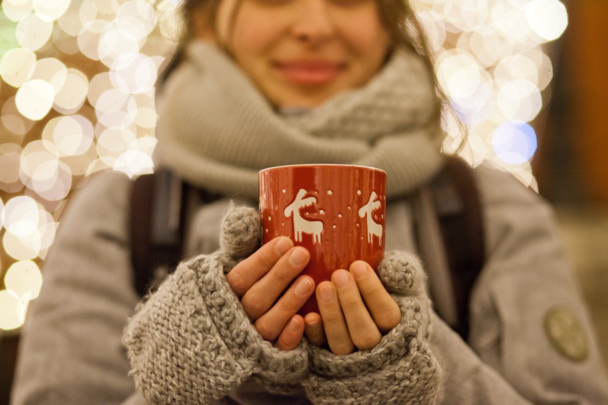 Glühwein Frau